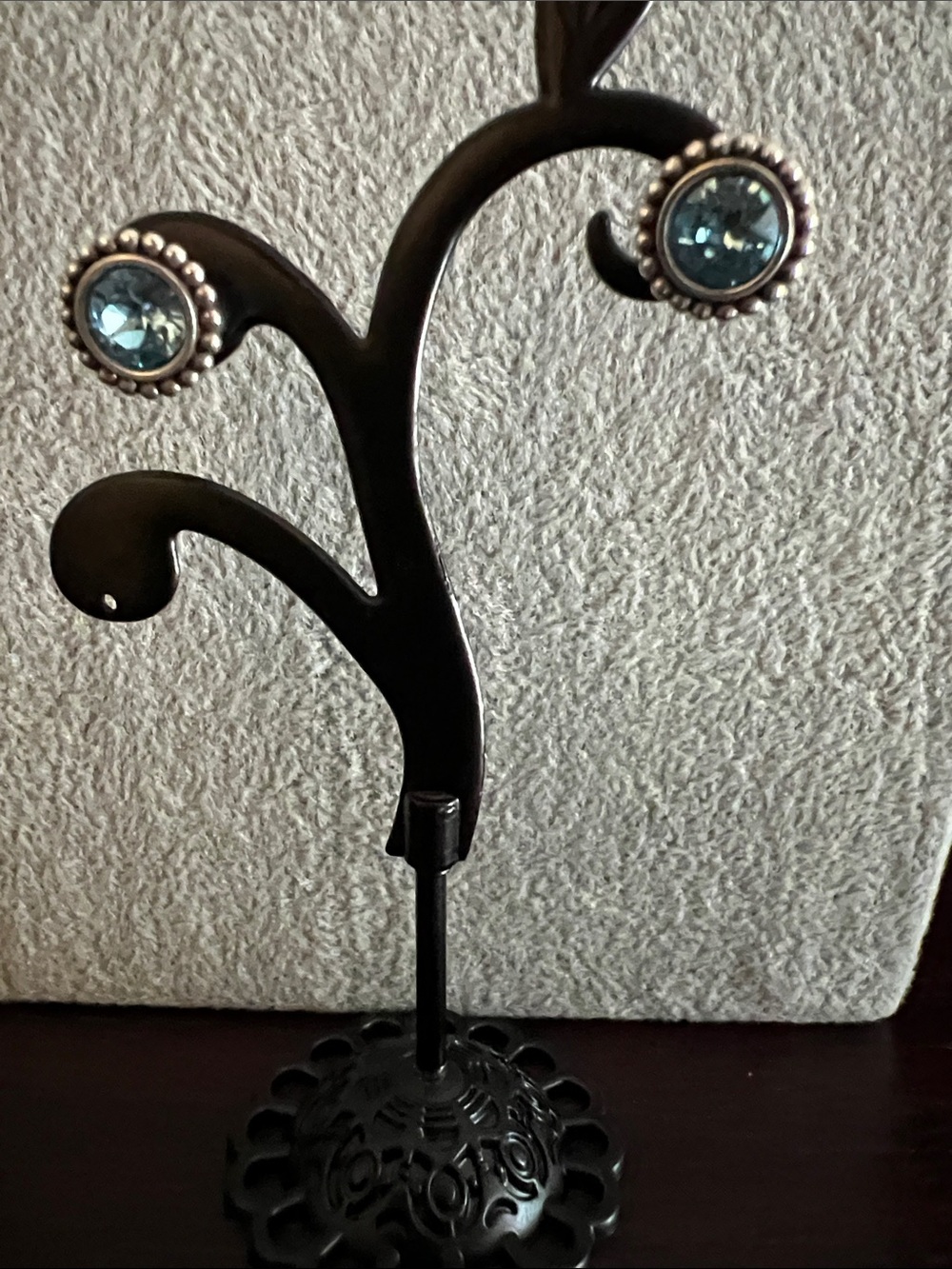 Brighton blue stud earrings